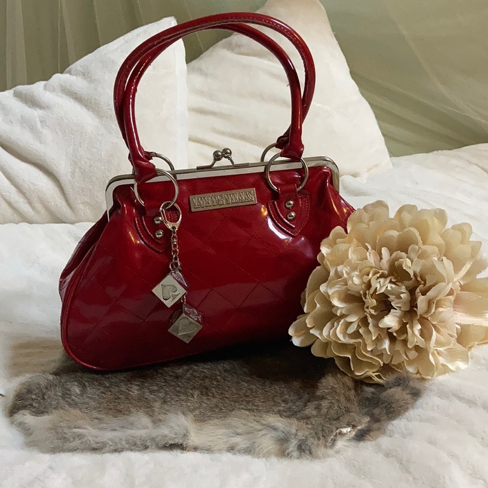 Lux De Ville vintage style kiss lock purse. 💋